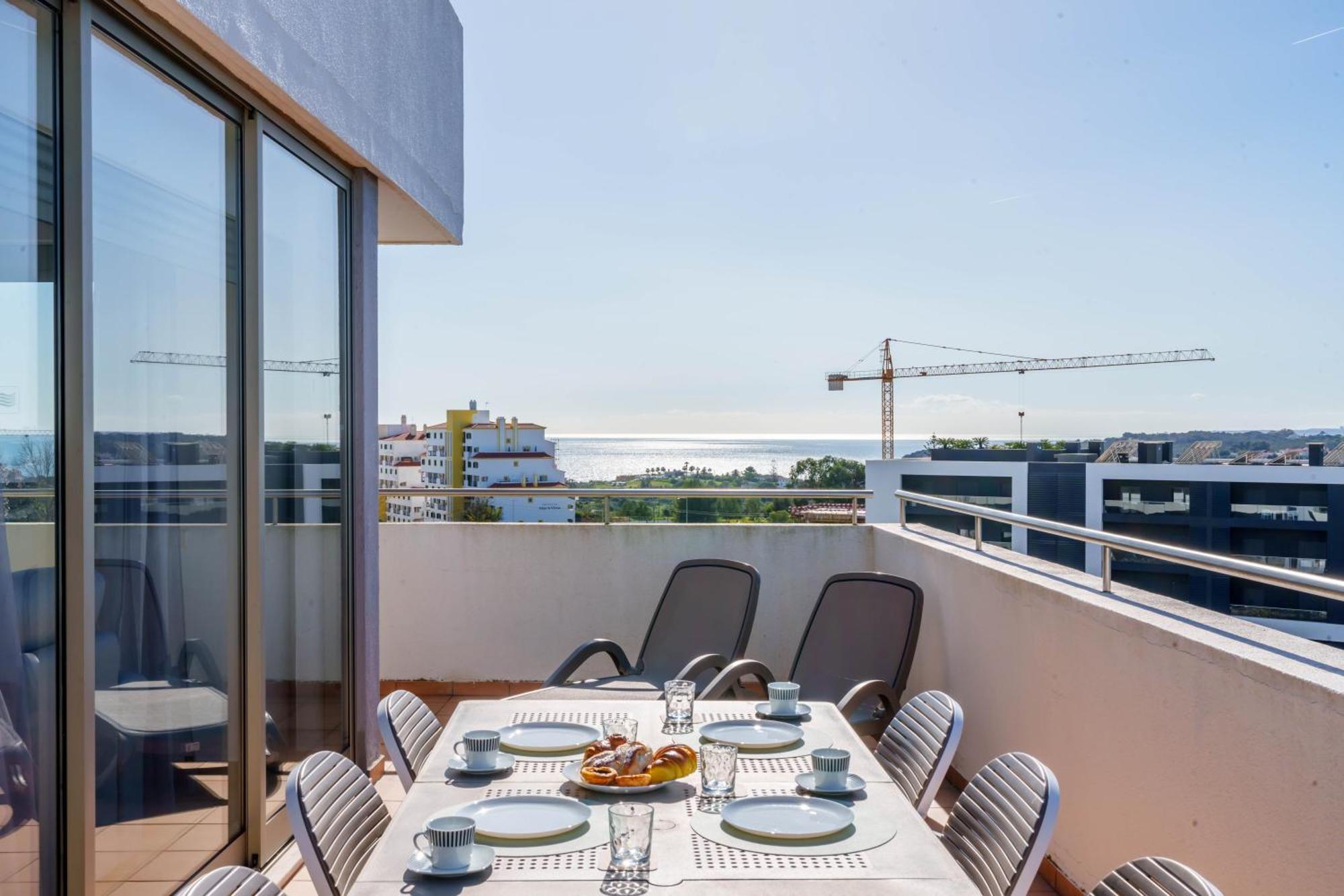Breathtaking Coral Ocean View Apartment At Oa Portimao Bagian luar foto