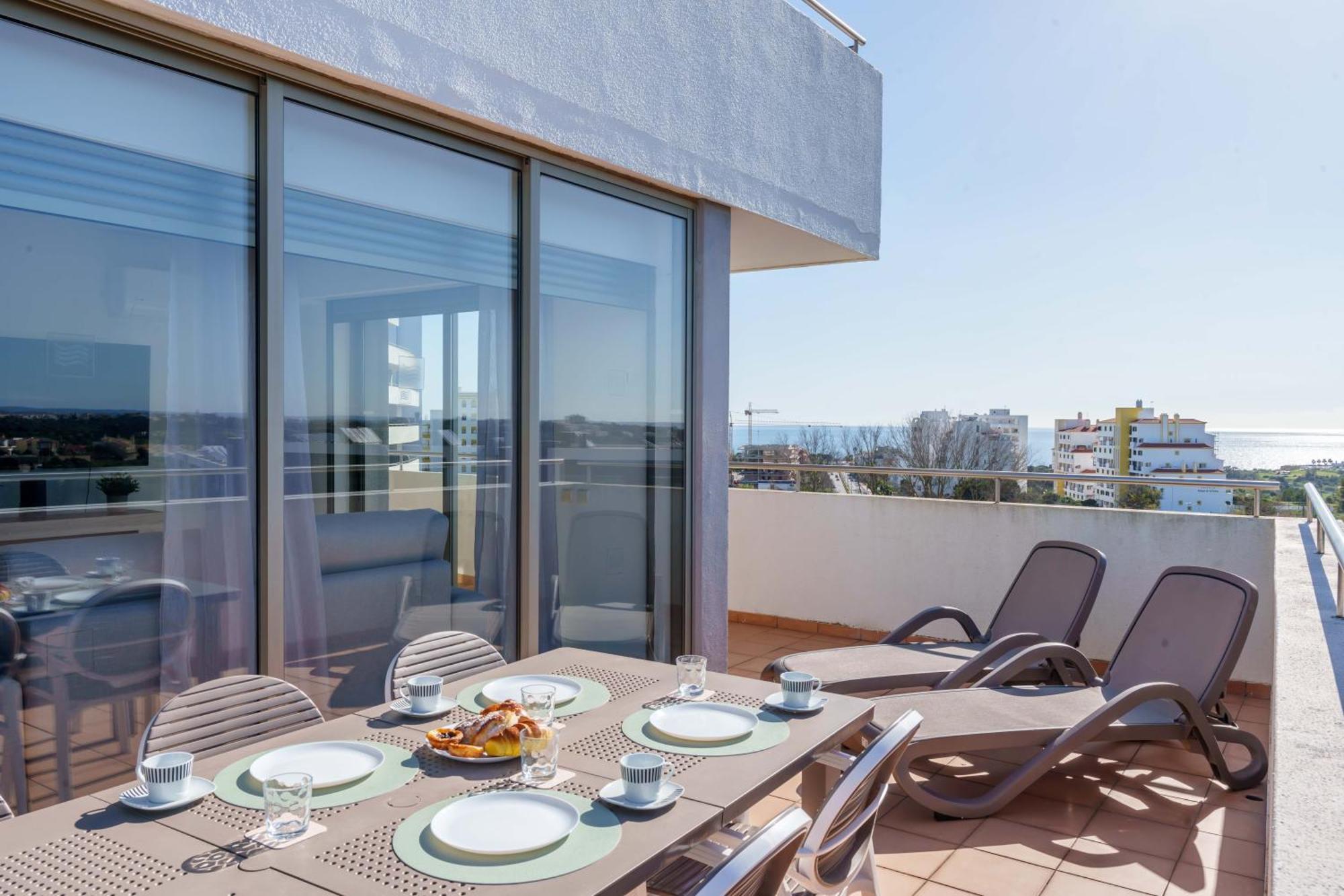 Breathtaking Coral Ocean View Apartment At Oa Portimao Bagian luar foto